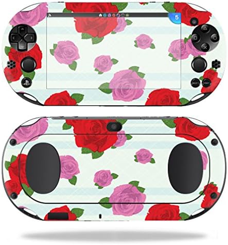Mightyskins Skin Compatível com Sony PS Vita Wrap Cover Skins Roses