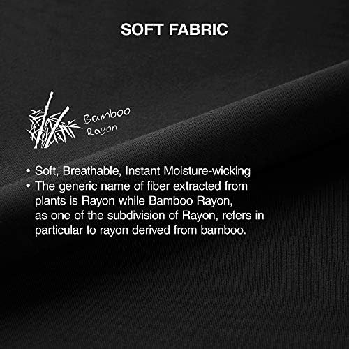 David Archy Masculino Men Ultra Ultra Soft Comfy Bamboo Bamboo Rayon Trunks em 4 ou 7 pacote