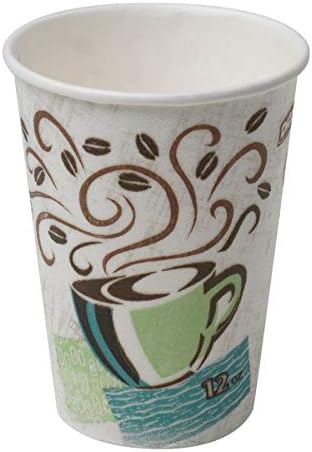 Dixie 5342DXPK Touch perfeito, tamanho quente, tamanho sábio, 12 oz, 25/pk, multi