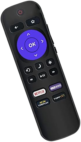 Universal Remote Compatível com todo o controle remoto da RCA Roku TV com a Netflix Bein Sports Cineplex Yupptv