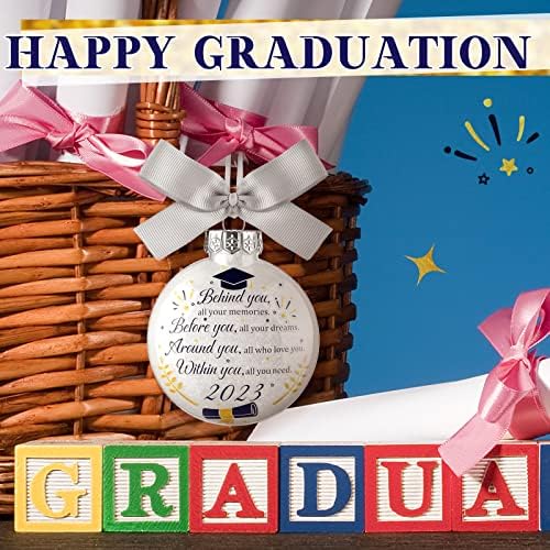 Presentes de graduação 2023 Ornamentos de graduação para ela 2023 Parabéns Graduação Ornamento de presentes Partem