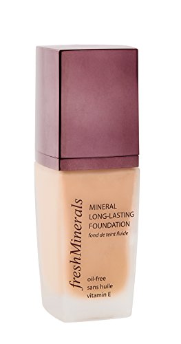 Fundação líquida Freshminerals, pétala, 1 onça fluida