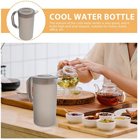 Hemoton Water filtro jarro de vidro de grande capacidade Recipiente de armazenamento de bebida fria jarro de água fria jarro