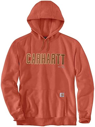 Carhartt Men's Logo Fit Midweight Felt Logo Gráfico de moletom gráfico