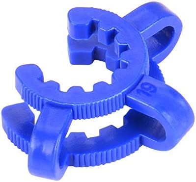 Clipes de junta de plástico Stonylab, 10 PCs 19mm Keck Clamp 19 Clipes de Keck de laboratório para 19/22 19/26 VIDRO