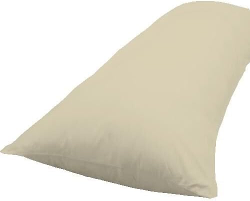 Crescent Cedding 1800 Series escovadas Capa de travesseiro corporal de microfibra - super macio e aconchegante, fechamento