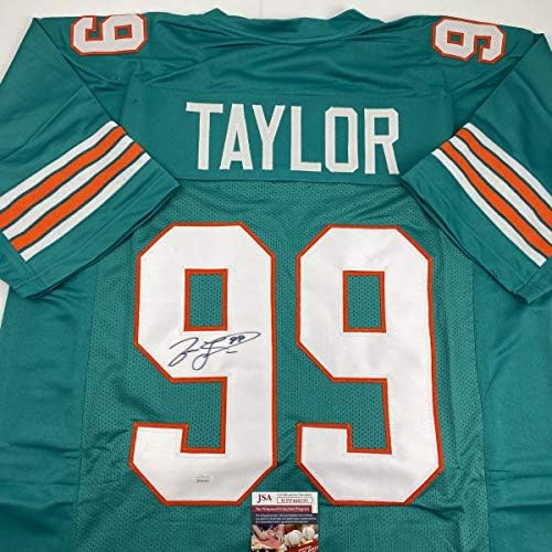 Jason Taylor Taylor Miami Jersey JSA Coa