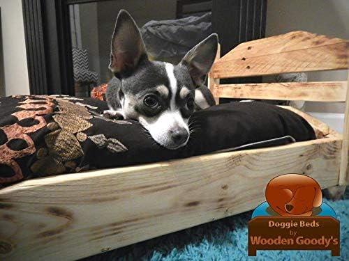 Cama de cachorro de madeira Goodys de madeira
