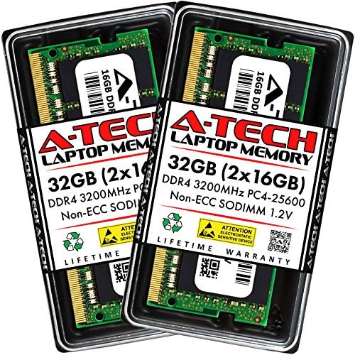 RAM de kit de 32 GB de Tech para HP 15 laptop | DDR4 3200MHz PC4-25600 SODIMM 1.2V 260 pinos não-ECC So-Dimm Memory Upgrade