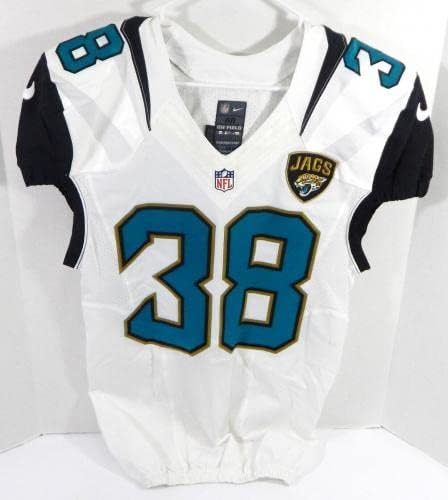 Jacksonville Jaguars Richardson #38 Jogo emitido White Jersey 40 DP37045 - Jerseys não assinados da NFL usada