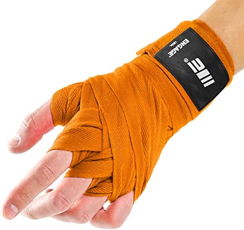 Envolva os envoltórios essenciais da mão | Acessórios protetores de pulso e academia | Adequado para boxe, MMA, Muay Thai
