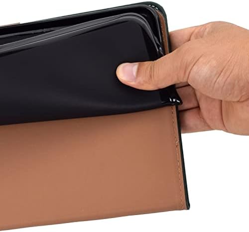 Caso de proteção para Samsung Galaxy Tab A7 Lite Caso 8,7 polegadas 2021, capa de couro de dobra magnética inteligente PU da capa de couro PU com slots de cartão, tampa de proteção vegana vegana premium slim fit premium