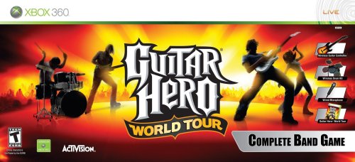 Pacote de banda mundial do Xbox 360 Guitar Hero Tour