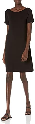 Essentials Women's Jersey Standard-Fit-Ballet-Back-T-Shirt Dress