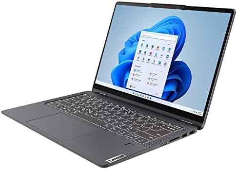 Lenovo Flex 5 2-em 1 Laptop 2022, tela sensível ao toque de Wuxga de 14 , 12º Intel Core i5-1235U 10 núcleos, gráficos