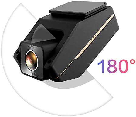 Real 4K Dash Cam Ultradash S3 - Ultra HD Discreet Design, Starvis HDR Sensor IMX 415, F1.8 140 ° Lente de largura de largura, G -sensor, 2 LCD, Super Capacitor, Lente de rotação, suporte sem fio com telefone