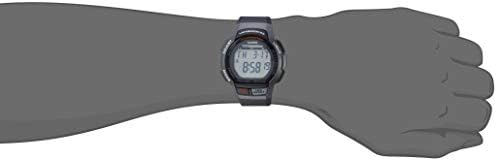 Casio masculino WS-1000H- 1AVCF 10 anos Battery Display Digital Quartz Black Watch