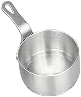 BAOBLAZE 4xnsainless Molho de aço da panela de leite pequeno Ferramentas de cozinha de 50 ml