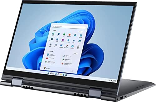 Dell Inspiron 7000 14 FHD 2-1 Laptop de tela sensível ao toque | AMD Ryzen 5 5500U | 8 GB de RAM | 256 GB SSD | Teclado de retroilumação