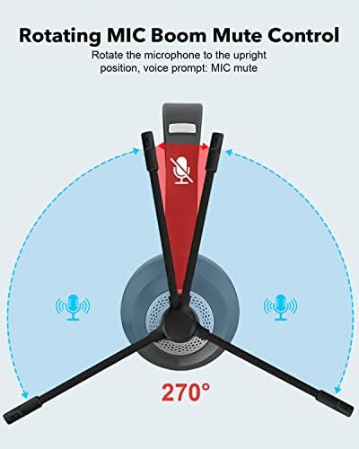 Fone de ouvido Bluetooth com fones de ouvido sem fio de microfone - fones de ouvido de computador com ruído do ENC cancelamento