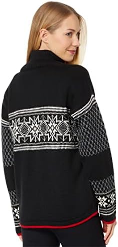 DALE DO SWEER DA NOREGUALL ELIS - de lã merino - suéter de tamanho grande para mulheres - suéter aconchegante no pescoço