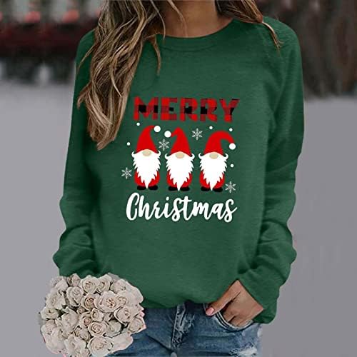 Moletons femininos de kimloog sweathirs sweatshirts natal suéter feia festa de férias de férias de Natal Mulheres engraçadas