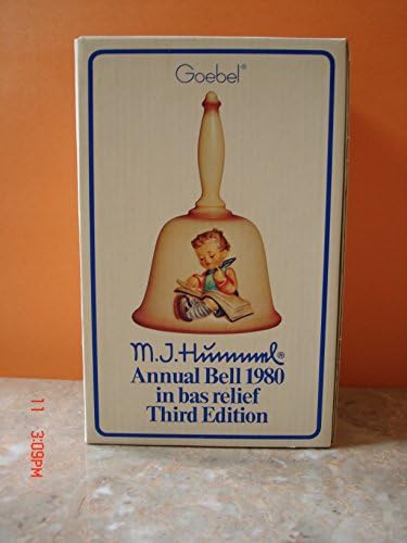 M. J. Hummel Goebel Annual Bells - Terceira edição 1980