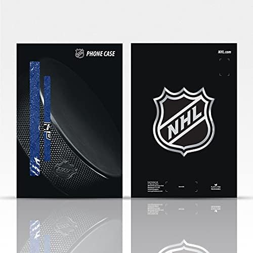 Projetos de capa principal licenciados oficialmente NHL Puck Textura Florida Panthers Caixa de gel macio compatível com Fire HD 10