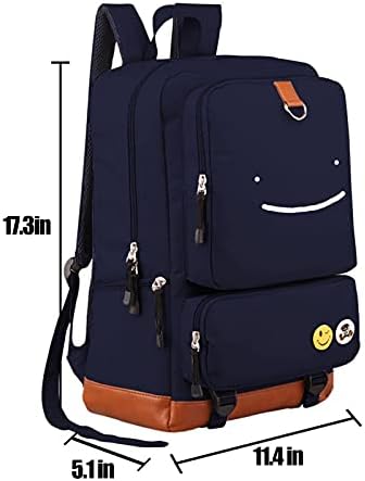 Dreamwasken Dream Smile Backpack Continue Backpacking Student Laptop Bag for Children/Student/Adults