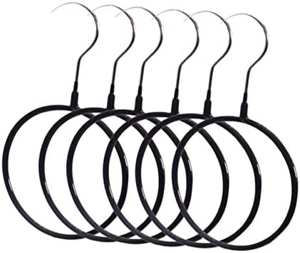 Cabilock 5pcs armário cabide para armário cabide tanque de parede ganchos pendurados cabides de cachecol para armário Round Round Rous