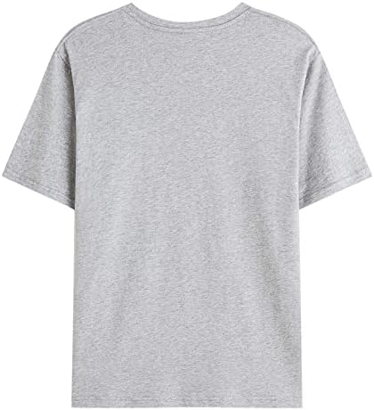 Xiloccer macho casual redondo pescoço 3d blusa impressa de manga curta blusa camiseta de camisetas t camisetas gráficas