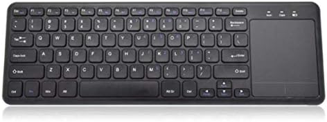 Teclado de onda de caixa compatível com Prestigio SmartBook 141 C6 - Mediane Keyboard com Touchpad, USB FullSize Teclado