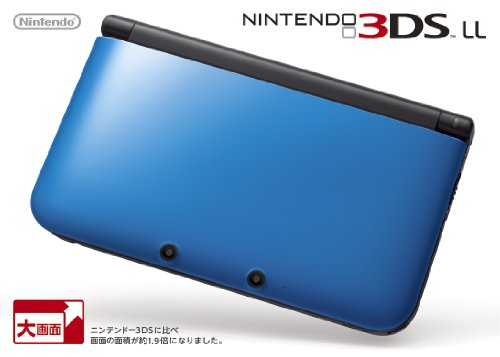 Nintendo 3DS LL Console de videogame portátil - Blue Black - versão japonesa