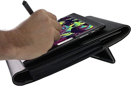 Broonel Leather Graphics Tablet Folio Case - Compatível com WACOM PTH660 Intuos Pro Digital Graphic Drawing Tablet
