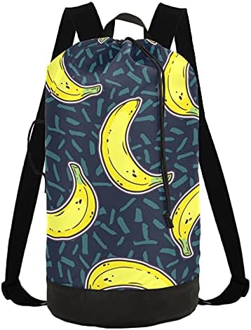 FRUITOS BACO DE RAPACIDADE DE BANANA com alças de ombro de lavanderia Backpack Saco de tração Fechamento de cordão Hurtion Handper