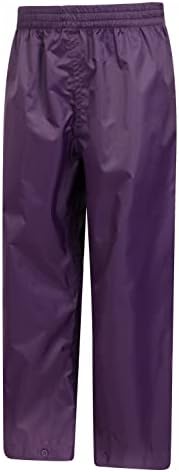 Mountain Warehouse Pakka Kids Waterproof Rain Pants -para meninos e meninas