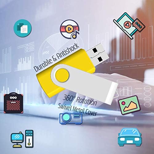 USB Flash Drive 4 GB 10 Pacote de pacote e flash drive
