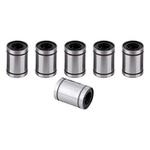 10pcs LM12UU 12mm Bolicha de rolamento de esferas para rolamentos de movimento linear 10pcs Outra pretensão de ids.