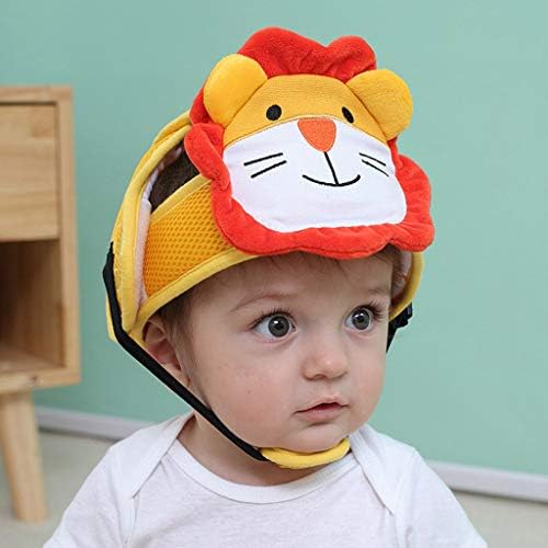 Protection capacete de capacete esporte infantil macio -colisão de bebê chapéu bebê cuidados com as crianças chapéu e luvas