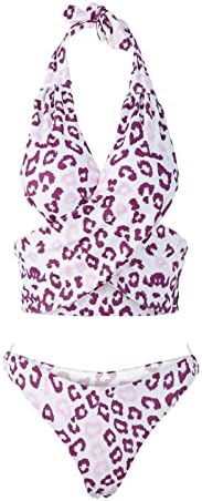 MSAIKRIC Women Bikinis Swimsuits Define Sexy Petite Swimsuit Teen Hollow Out Bandage tiras BRA TANGA BRA Cheeky With