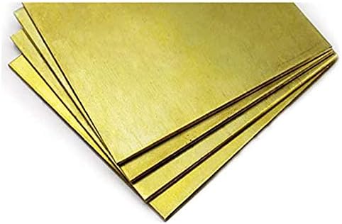 Folha de lençol de metal Zeroobegin Folha de cobre de bronze de bronze boa condutividade, 3mm200mm200mm