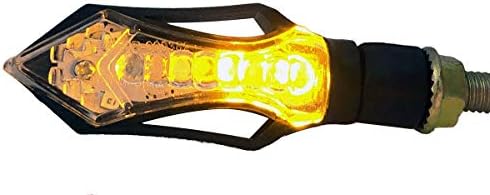 Motortogo Black Sequencial Turn Signals LED Turn Signals Indicadores compatíveis para 2008 Kawasaki Ninja ZX14