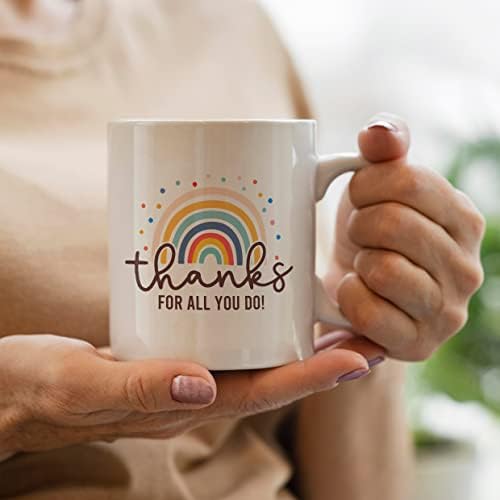 Agradeço presentes para homens - obrigado caneca - obrigado, presentes, melhor apreciação para os amigos professores funcionários colegas de trabalho, obrigado por tudo o que você faz de café na xícara de café