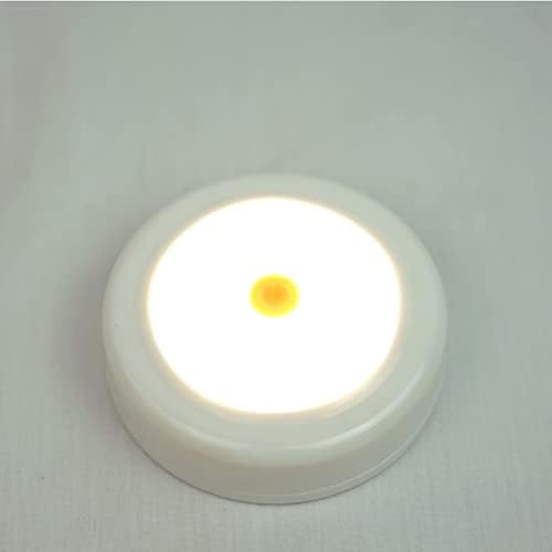 Pacote de 6 pacote LED Light Dual Color Cool & Warm Branco, Interior sob luz de toque do gabinete, corredor, escada, luz