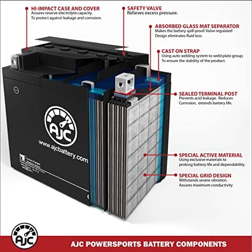 Extreme Battery XTA12b -BS Powersports Substituição Bateria - esta é uma substituição da marca AJC