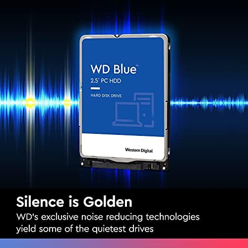 Western Digital 1TB WD Blue Mobile Hard Drive HDD - 5400 RPM, SATA 6 GB/S, cache de 128 MB, 2,5 - WD10SPZX