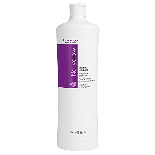 Fanola sem shampoo e máscara amarela, 1000 ml