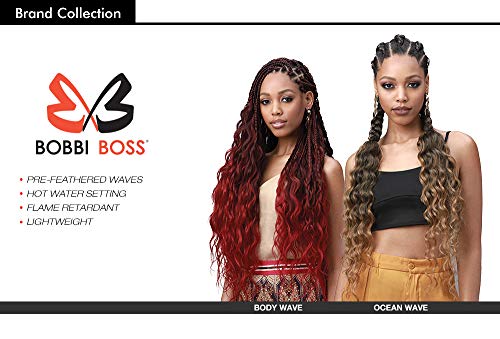 Ofertas de várias embalagens! Bobbi Boss Sintético Balas de Cabelo 3X Dicas de King Ocean 28