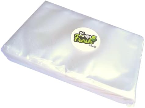 Mantenha bolsas frescas sacolas de selador de vácuo de alimentos, sacos de tamanho de alimentos de quart 3,5 mil,