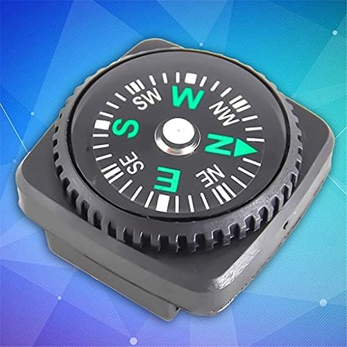 Sdgh 5pcs mini relógio búsulo búsulo de botão para pulseira sobrevivência mini bolso bússola bússola de camping de